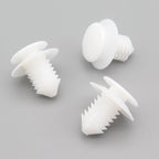 Fir Trim Stem Moulding Clip, White