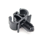 Cable Routing Clip, Twin 5mm, For 6.5mm Hole, Black - image 3