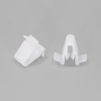 Snap Fit White Trim Clip - image 2