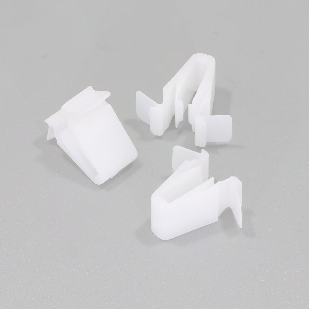 Snap Fit White Trim Clip