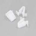 Snap Fit White Trim Clip