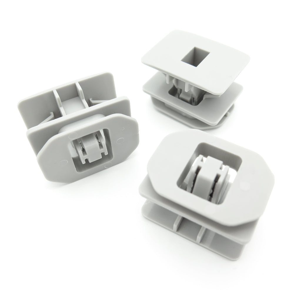 Side Skirt Sill Moulding Clip, Grey