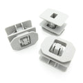 Side Skirt Sill Moulding Clip, Grey