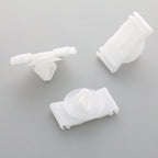 Moulding Clip, White