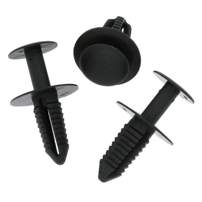 Push Fit Plastic Clip, 8mm Hole