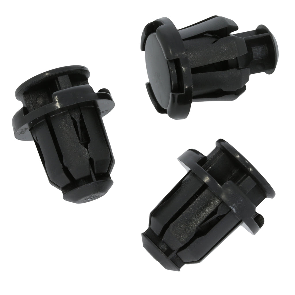 Push Fit Rivet, 15mm Hole, Black
