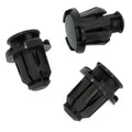 Push Fit Rivet, 15mm Hole, Black