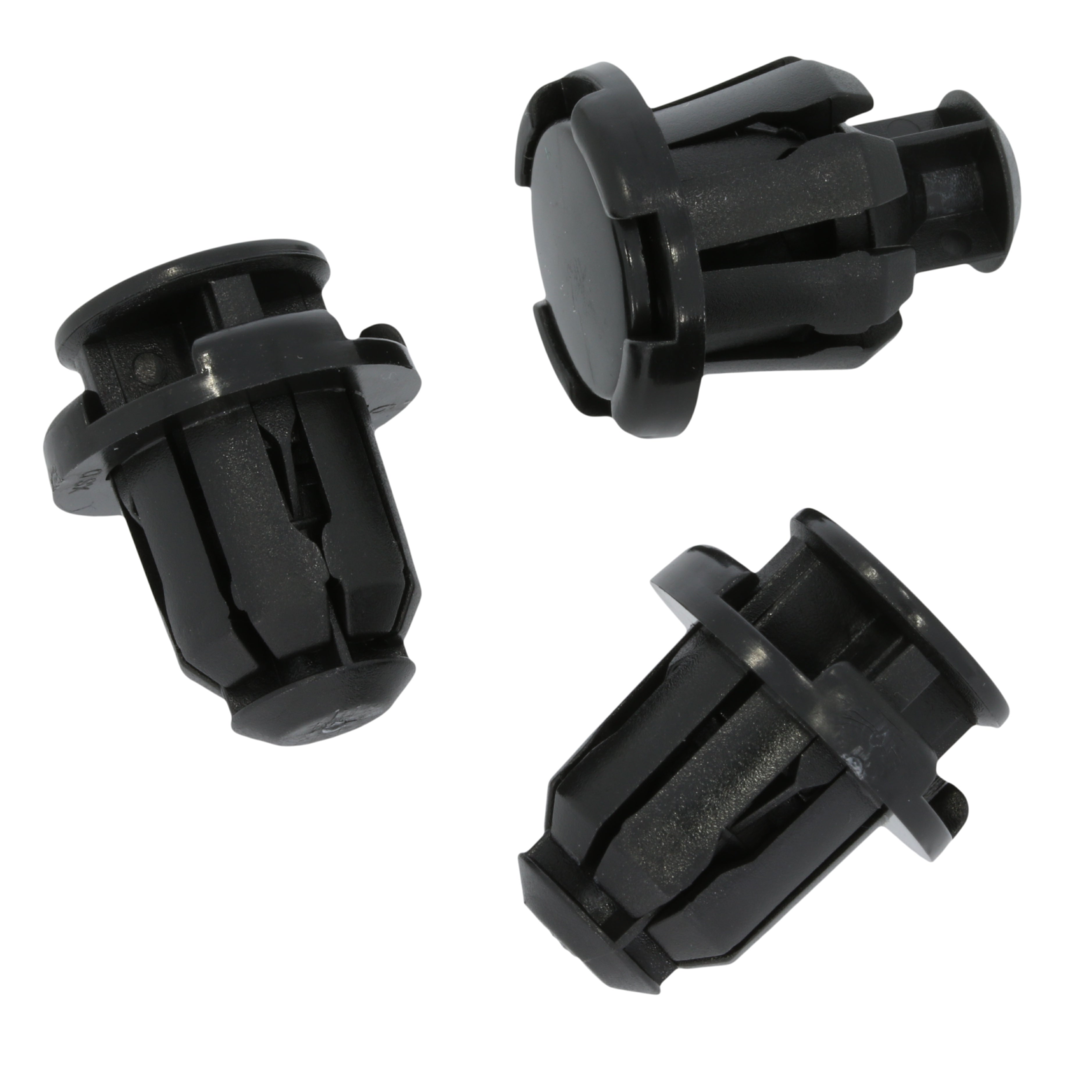 Push Fit Rivet, 15mm Hole, Black