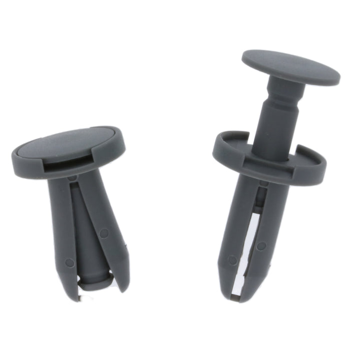 Push Fit Plastic Clip, Dark Grey - image 3