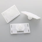 Side Moulding & Wheel Arch Flare Trim Clip, White