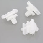 Side Skirt & Sill Moulding Clip, White