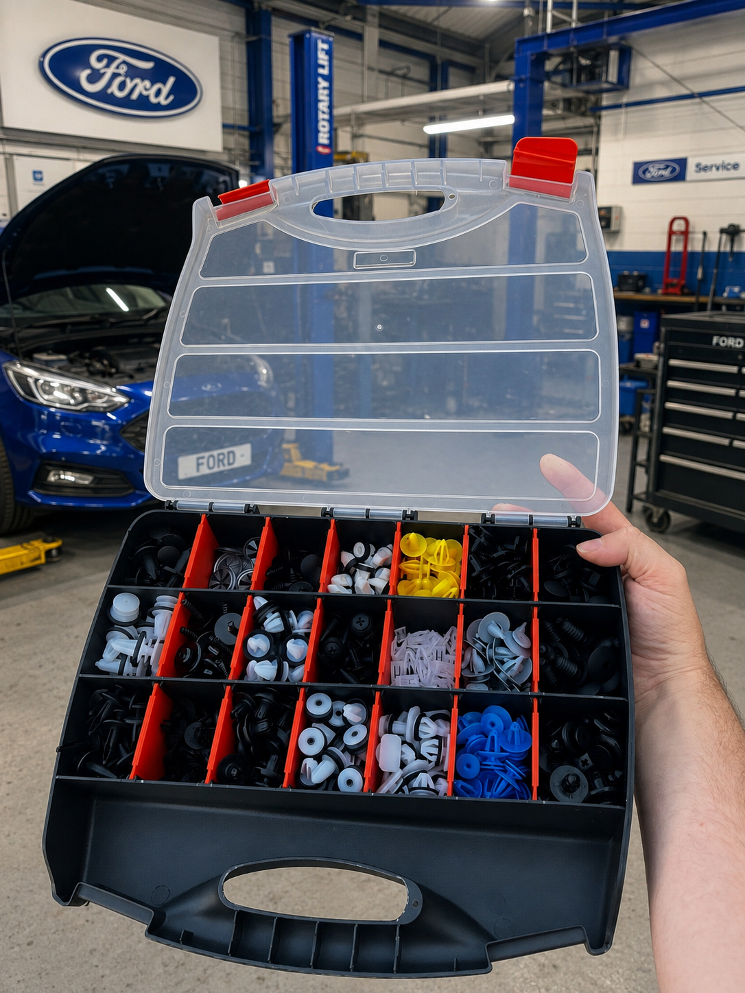 Master Assortment - Ford Trim Clips - 400pcs