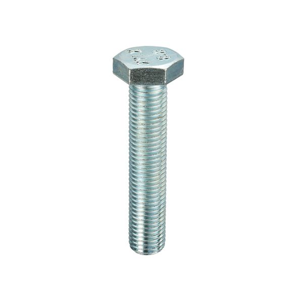 Grade 8.8 HT Hexagon Setscrews DIN 933 BZP - M10 x 12