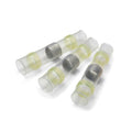 Yellow Heatshrink Solder Connectors - Pack of 100