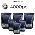 4000pc Nyloc Nut Set - [Free Repair Washers - 4000pc]