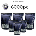 6000pc Nyloc Nut Set - [Free Form A Washers - 6000pc]