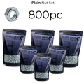 800pc Plain Nut Set - [Free Repair Washers - 800pc]