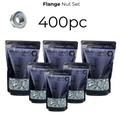400pc Flange Nut Set - [Free Repair Washers - 400pc]