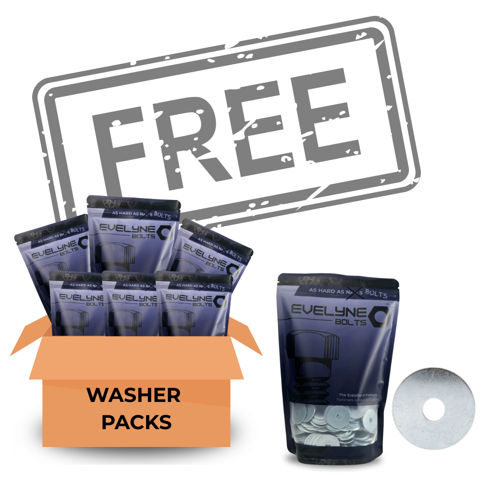 800pc Nyloc Nut Set - [Free Repair Washers - 800pc]