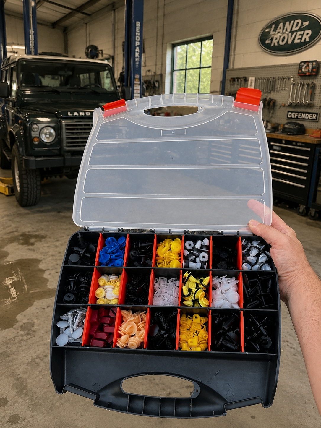 Master Assortment - JLR Trim Clips - 400pcs