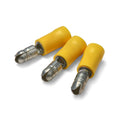 Yellow 5.0mm Male Bullet Pre-Ins.Terminal - 100pk