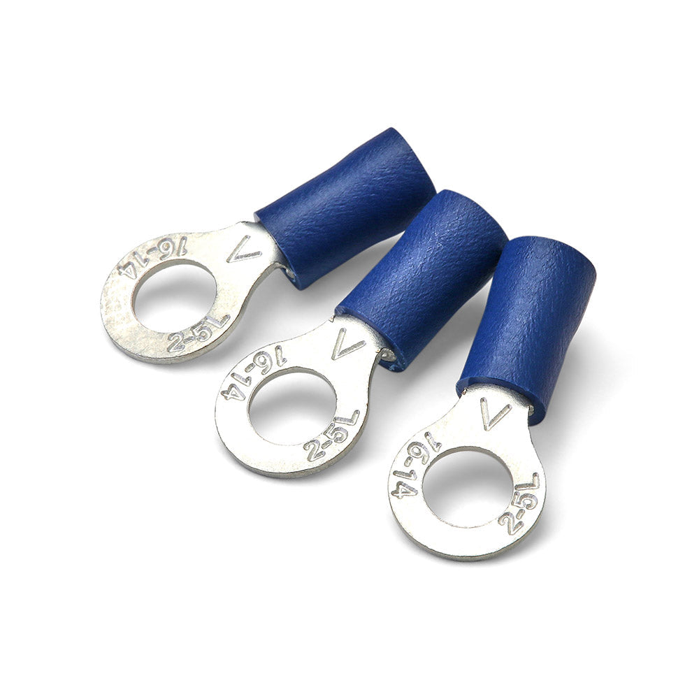 10mm Blue Ring Terminal - Pack of 100