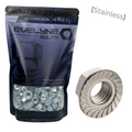 A2 Stainless - Flanged Nuts - M12 - Evelyne Bolts®