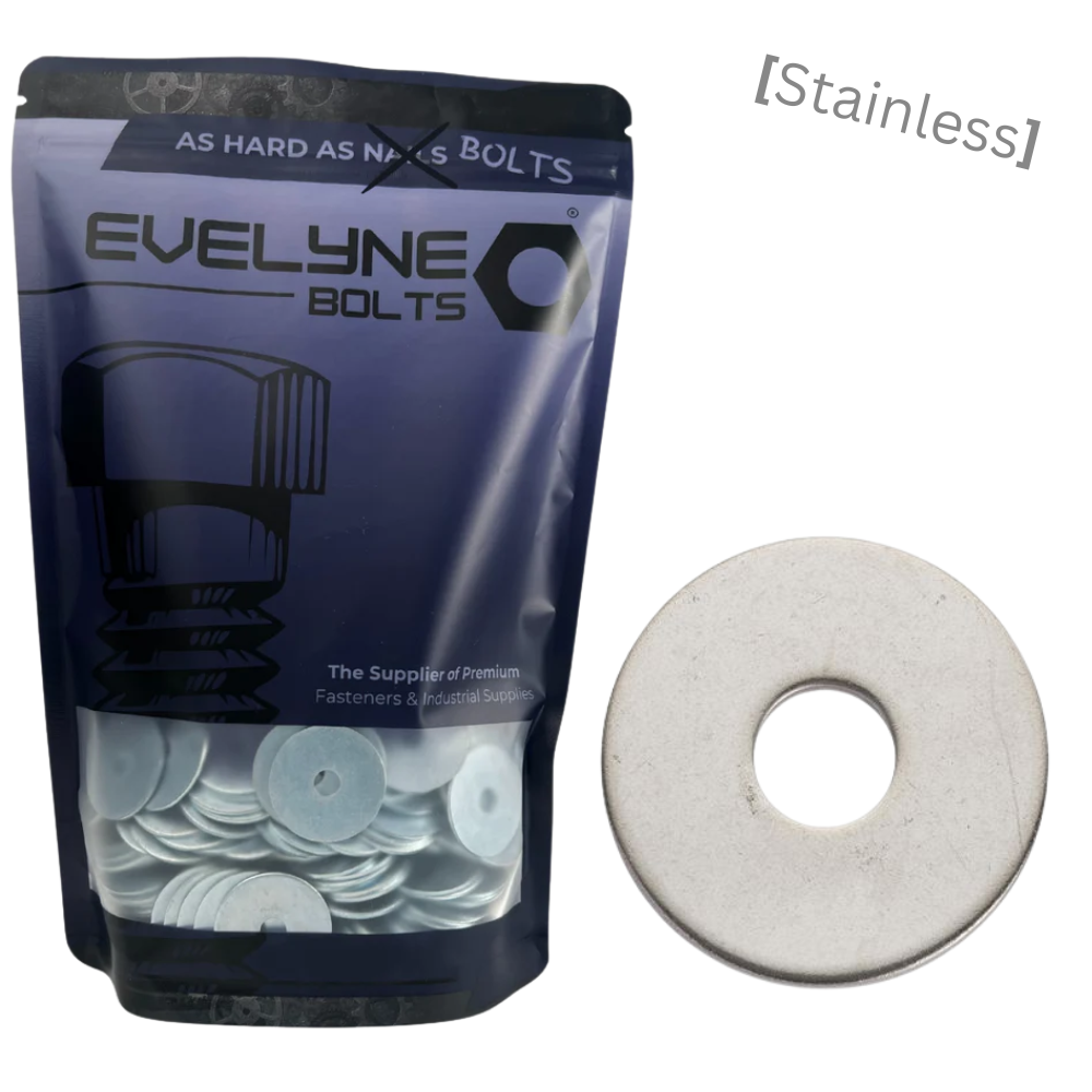 A2 Stainless - Repair (Penny) Washers - M5x25 - Evelyne Bolts®