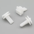 Interior Moulding & Pillar Trim Clips, White