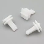 Interior Moulding & Pillar Trim Clips, White