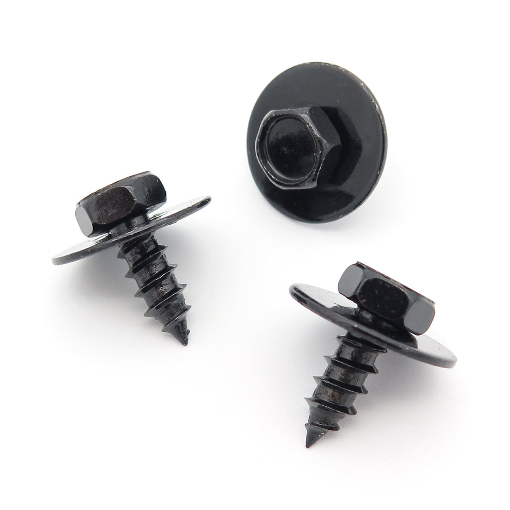 SEM Screw, Black, 6.1 x 20.4 with 20mm Washer