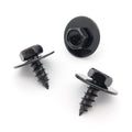 SEM Screw, Black, 6.1 x 20.4 with 20mm Washer