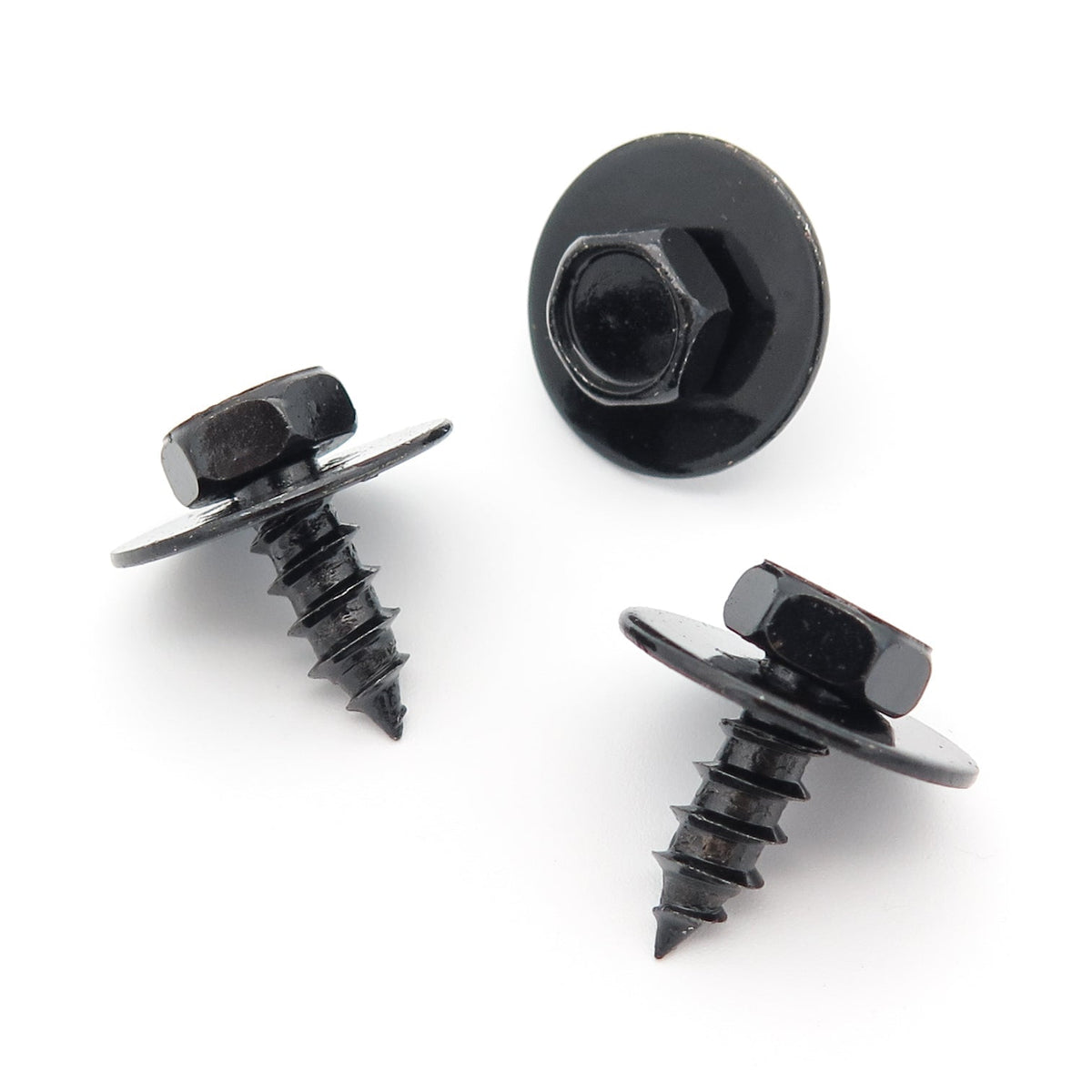 SEM Screw, Black, 6.1 x 20.4 with 20mm Washer