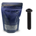 Black - Button Head - Socket Screw - M4x20 - Evelyne Bolts®