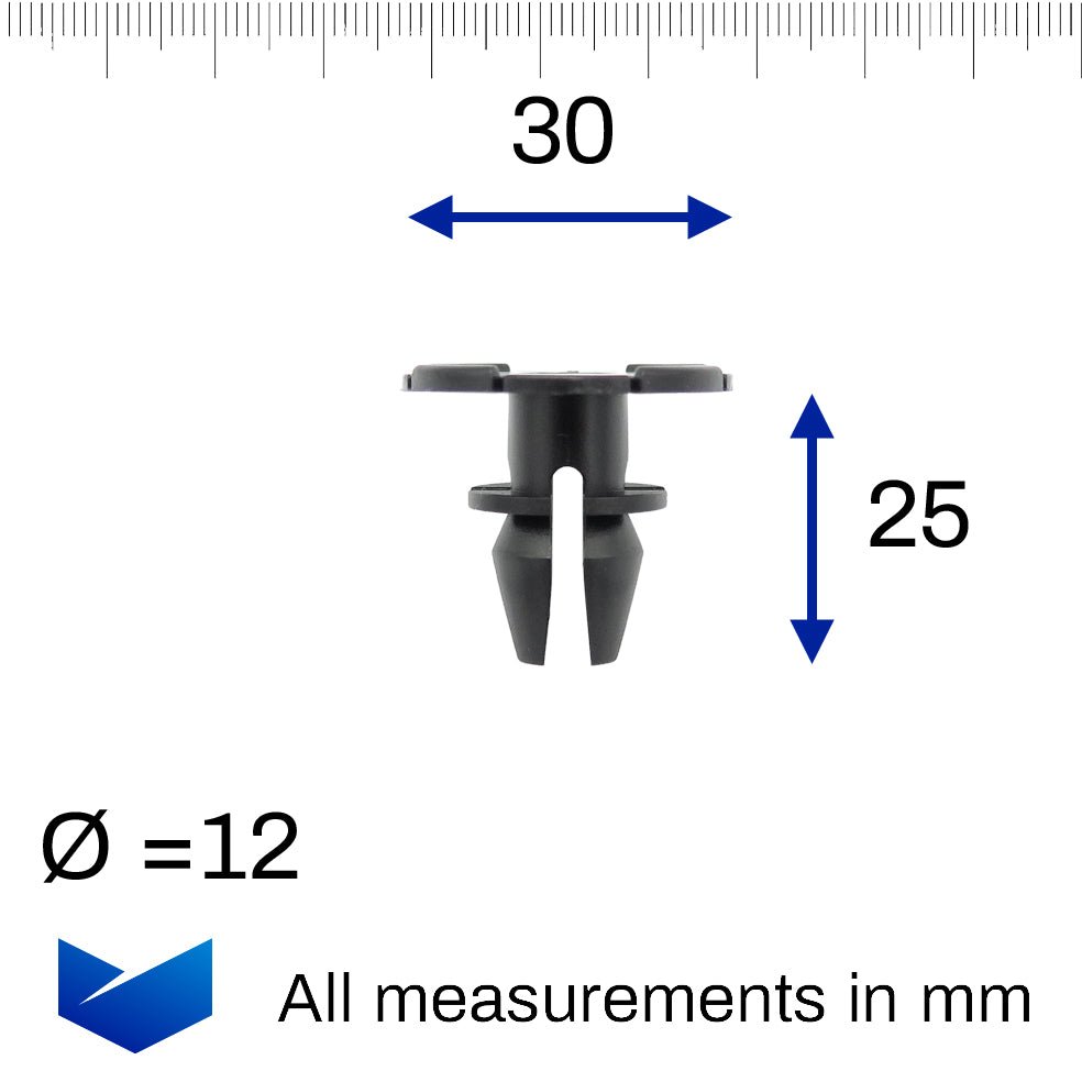Plastic Fastener, Trim & Moulding Clip, Spacer - image 2