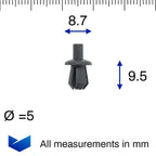 Plastic Fastener, Expanding Rivet - image 2
