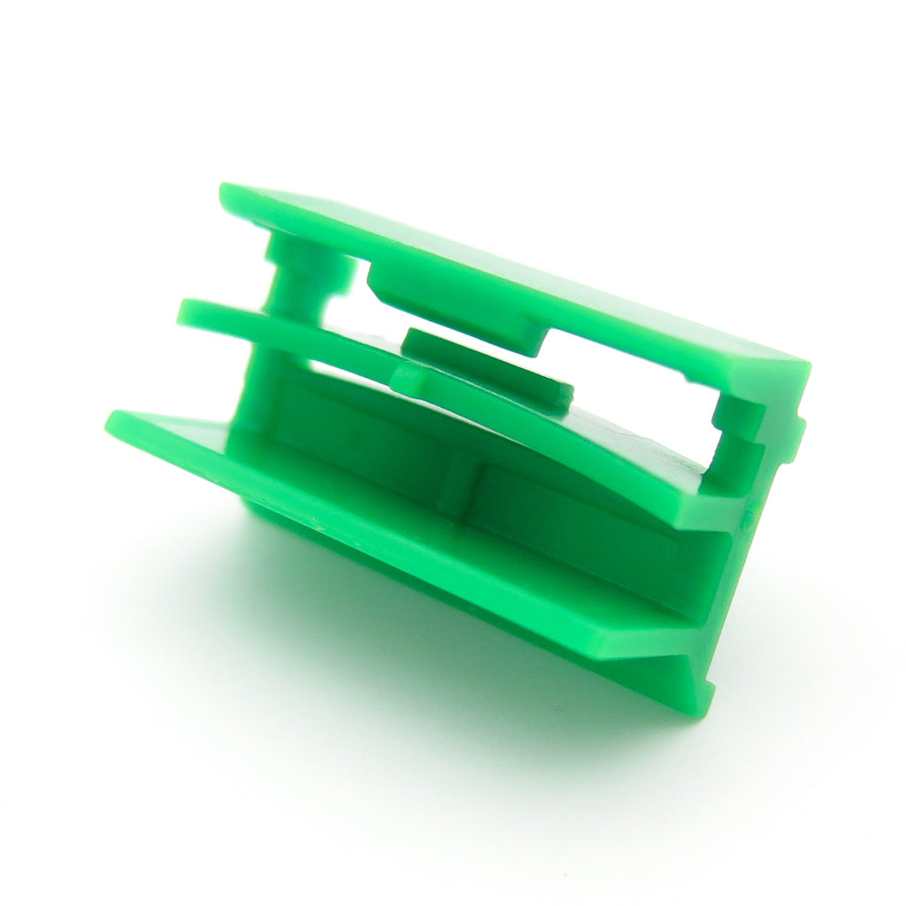 Plastic Fastener, Exterior Moulding Clip, Green - image 3