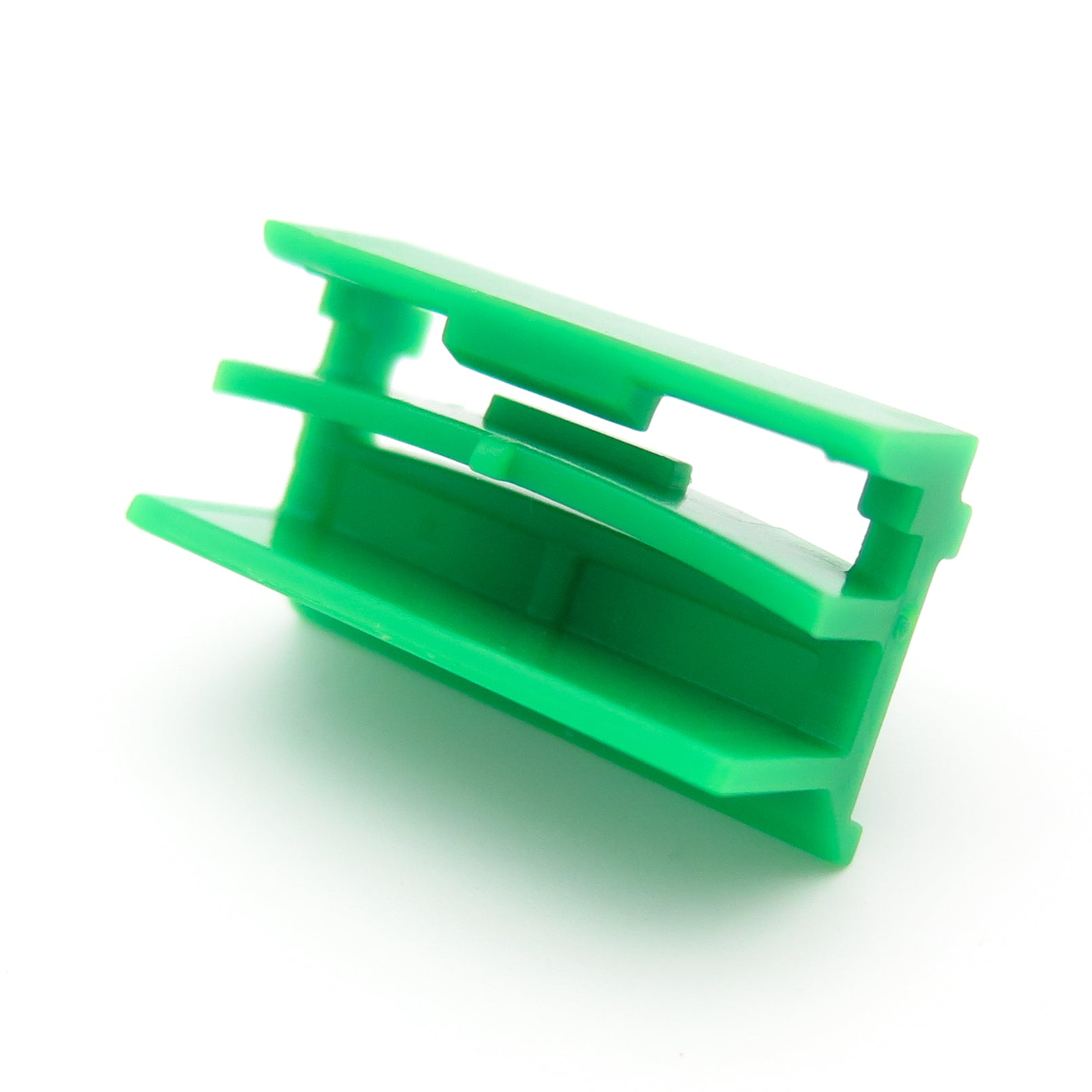Plastic Fastener, Exterior Moulding Clip, Green - image 3