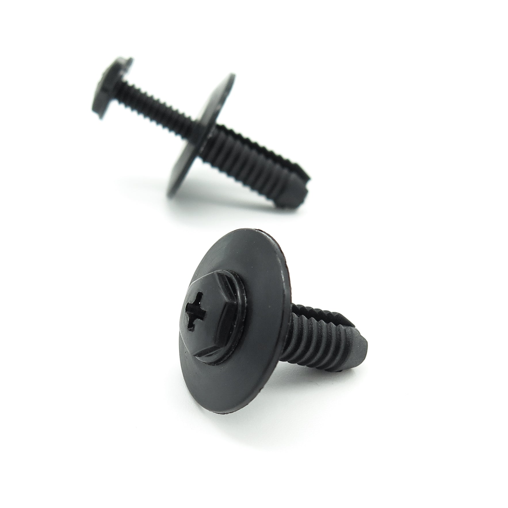 Plastic Fastener, Screw Fit Rivet, 6mm Hole - image 3