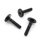 Plastic Fastener, Threaded Bolt for Trim Panels, Total Length 36mm