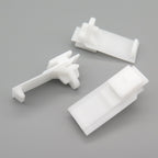 Body Moulding Trim Clip, White