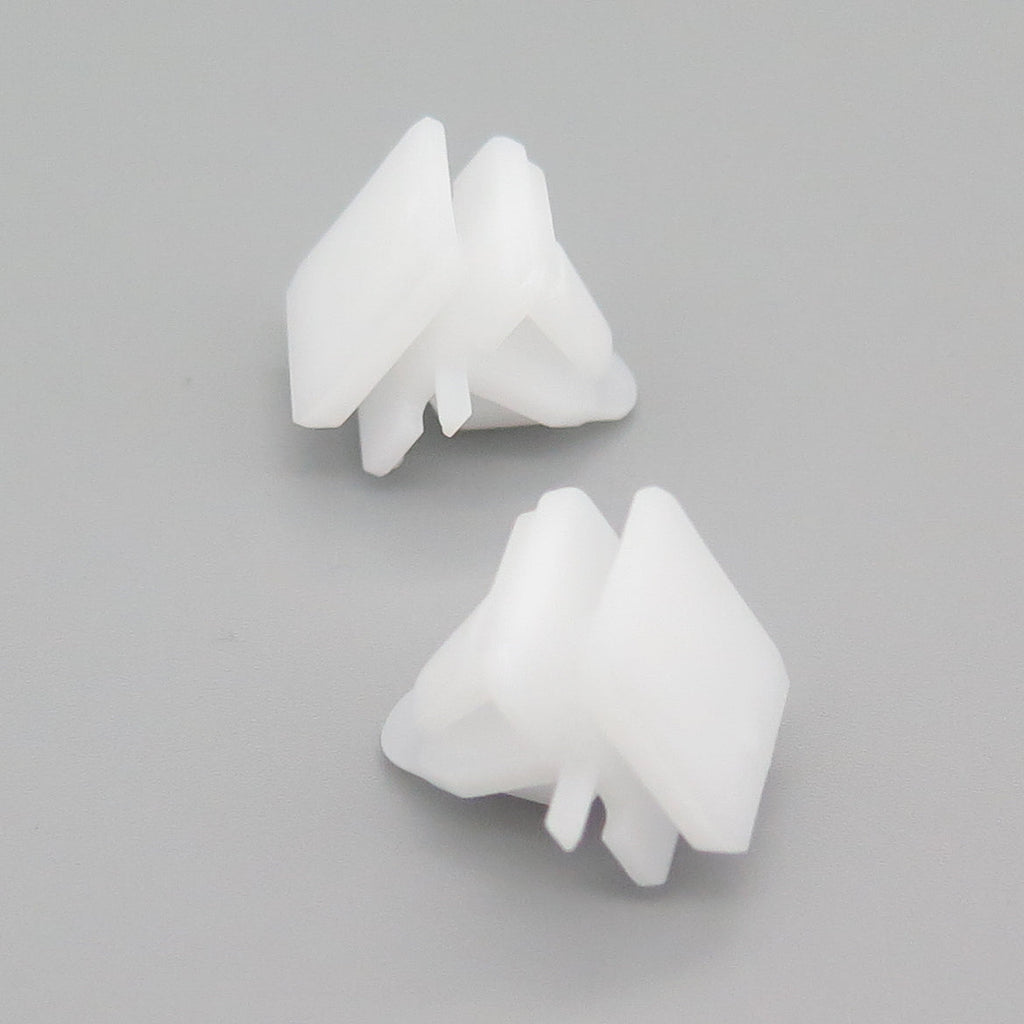Body Moulding Trim Clip, White - image 3