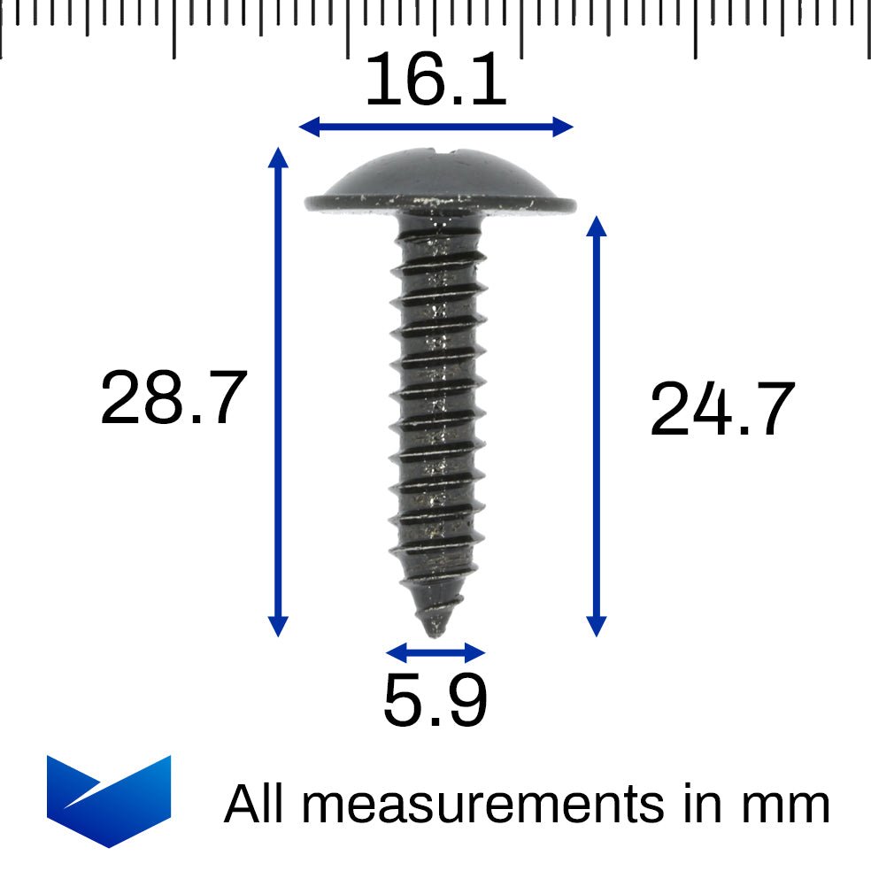 Body Screw, Black - image 2