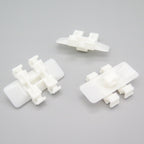 Body Moulding Clips, White