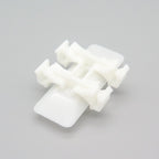 Body Moulding Clips, White - image 3
