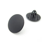 Button Clip, Black, 30mm Head, 8mm Hole - image 3