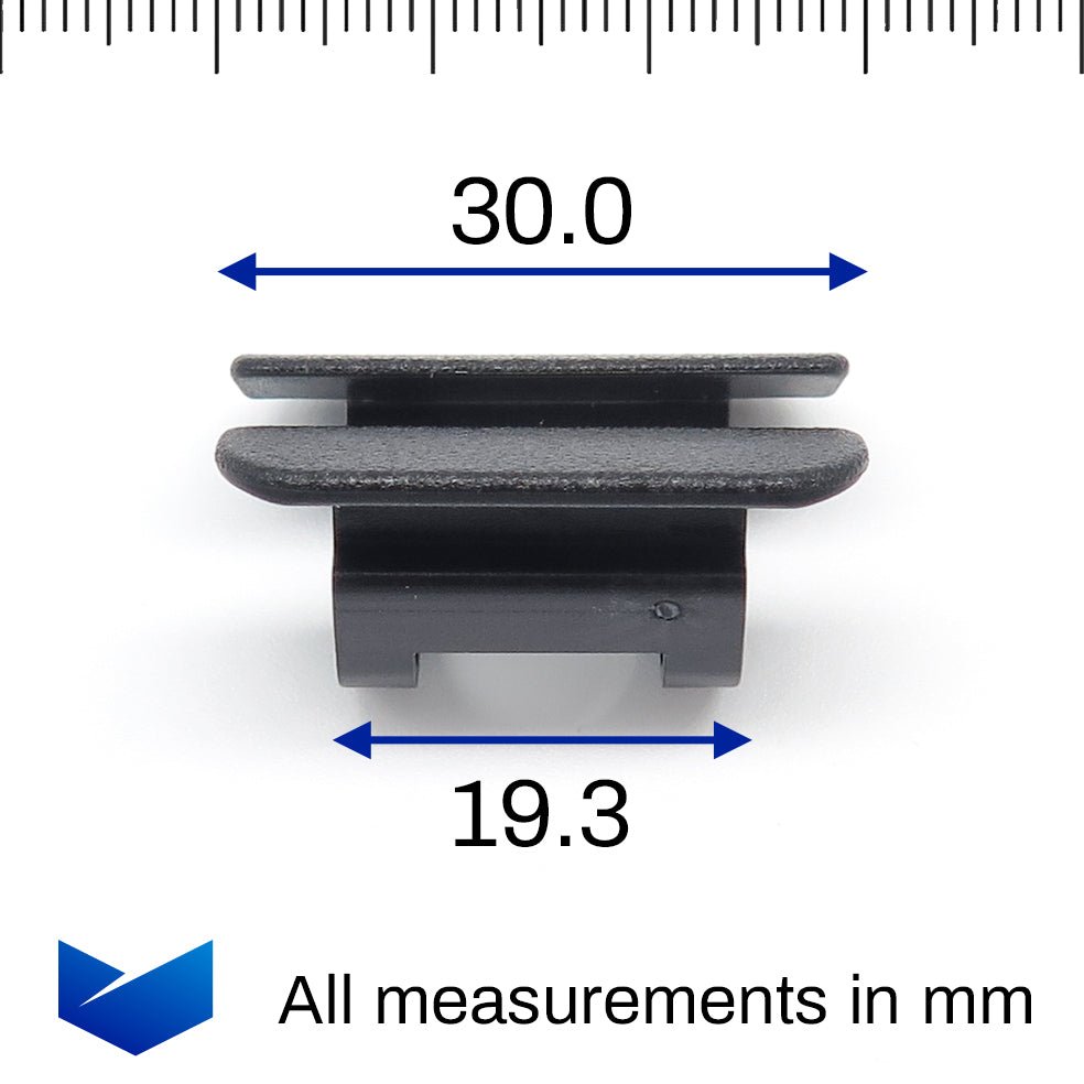 Bonnet Sound Insulation Retainer Clip, Black - image 2