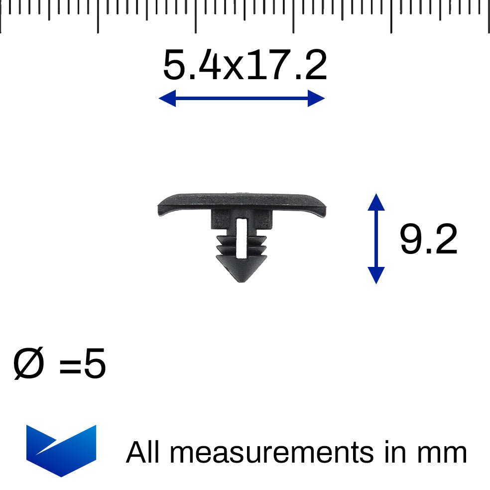 Bonnet Weatherstrip Seal Retainer - image 2