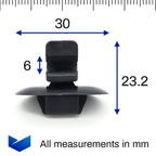 Bonnet Stay Holder, Black - image 2