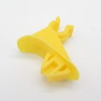 Bonnet Support Strut Clip, Yellow - image 3